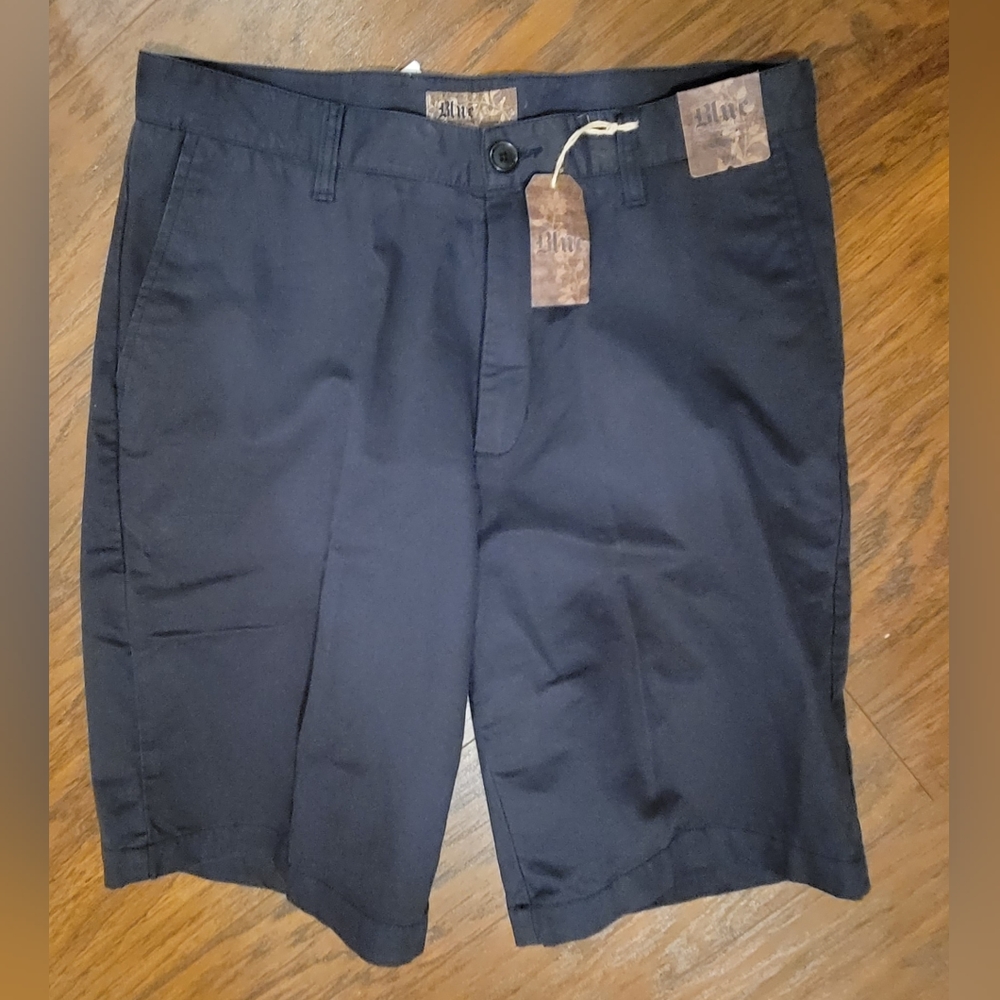 Blue Pronto Uomo Modern Fit Short